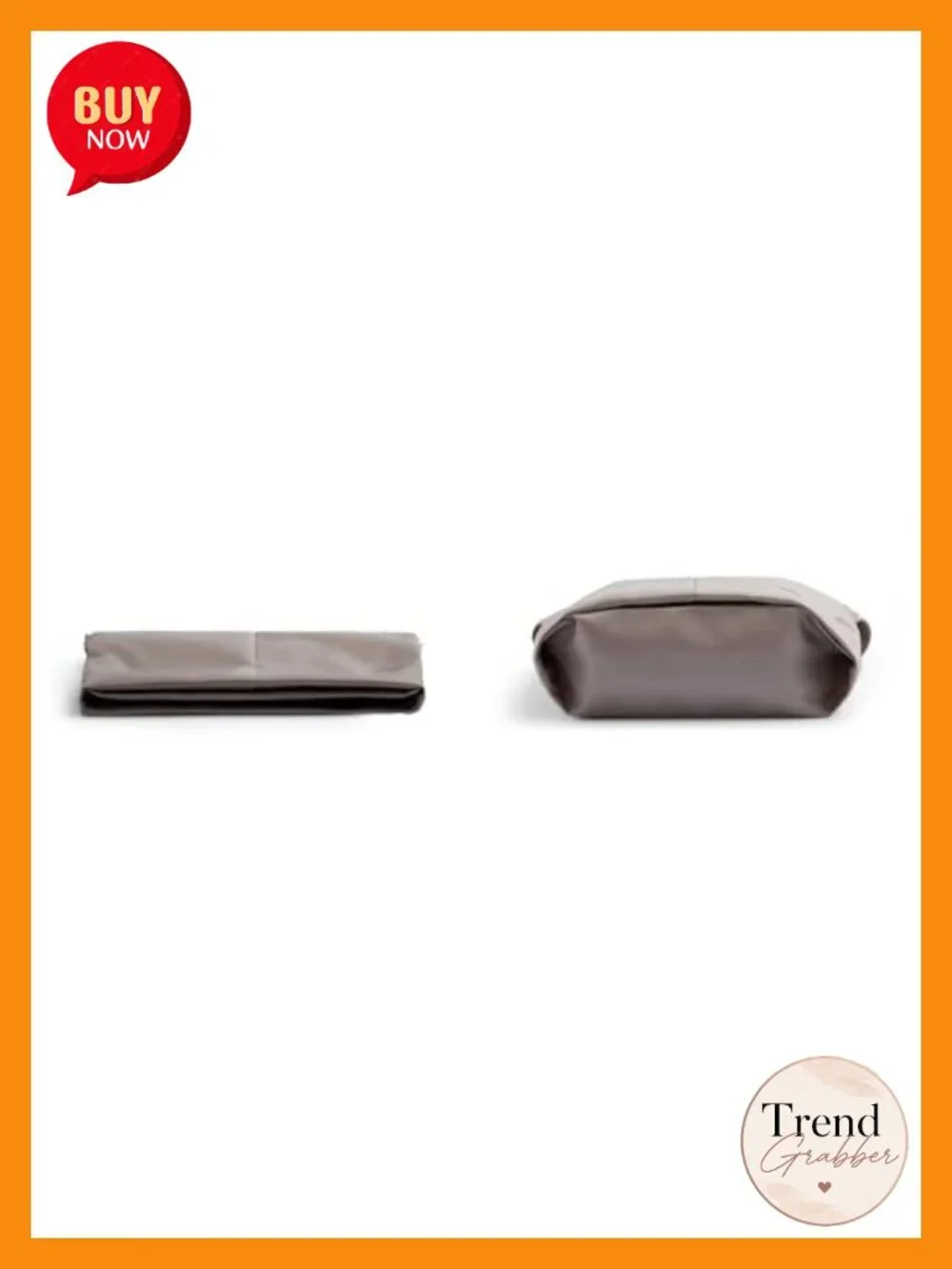 Slimline Crossbody Travel Pouch with Expansion Base
